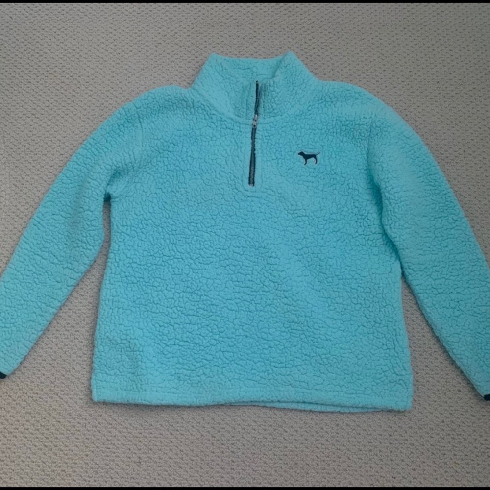 PINK teal fleece